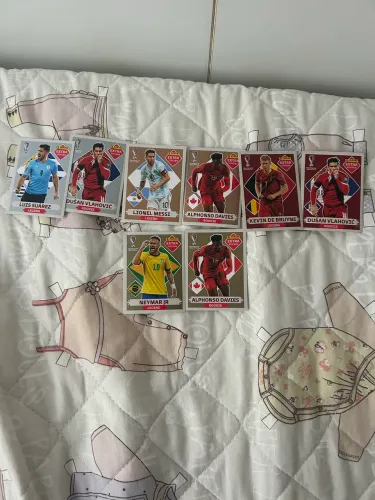 Figurinhas LEGEND da copa de 2022