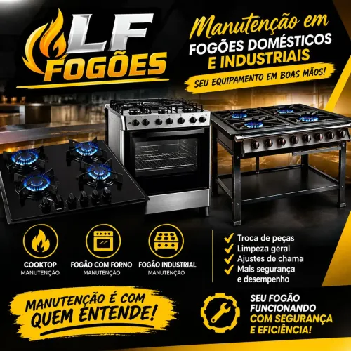LF assistência técnica de fogão