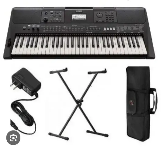 Teclado Yamaha E-463  Completo 