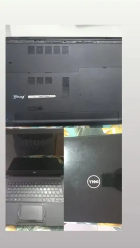 Notebook Dell com avarias