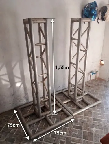 TPar de Torres Treliça Alumínio, Box Truss