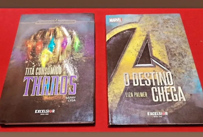 Livros do "Os vingadores" 