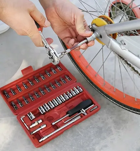Kit Chave Soquete 46 Peças - Completo, Novo e Lacrado