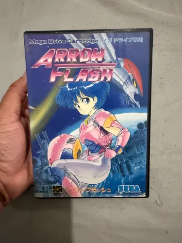 Arrow Flash Mega Drive Japonês completo 
