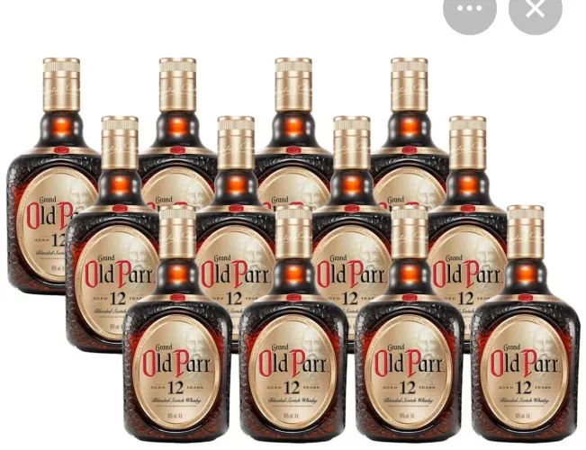 Caixa de Old Parr 