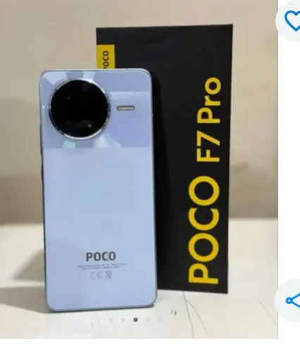 Vendo xiome Poco F7 pró prata celular está avaliado em média de 4000 reais , preço abaixo