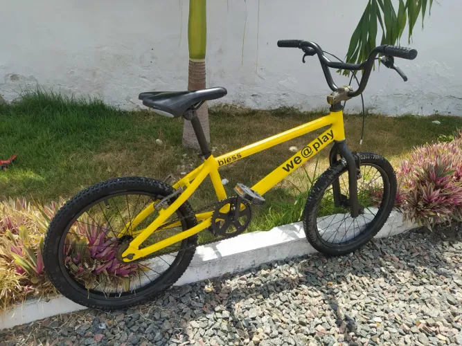 Bicicleta BMX alumínio bike top