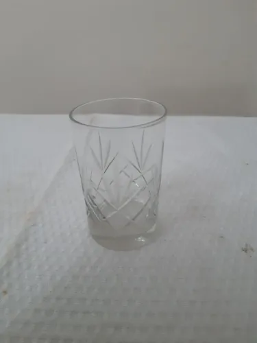 6 copos de cristal para aperitivo