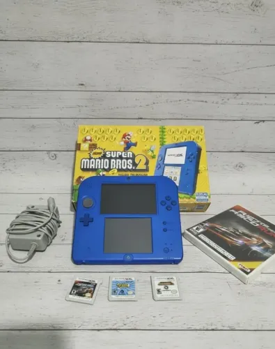 Nintendo 2ds edição New super Mario Bros2 na caixa