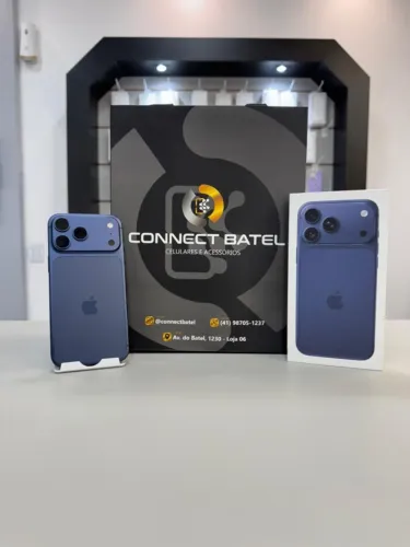 iPhone 17 Pro Max 256gb Azul - Garantia Apple Janeiro/27 - Chip Físico - 7490,00 Loja