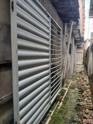 Portão de alumínio 