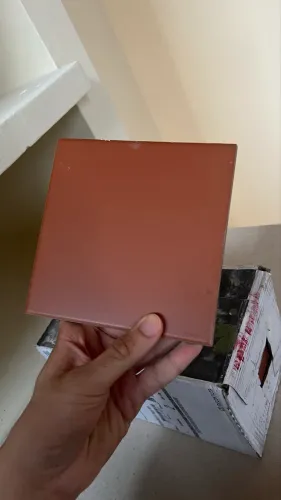 6 caixas fechada porcelato 15x15 terracota decor tiles