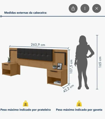 Vendo uma cabeceira