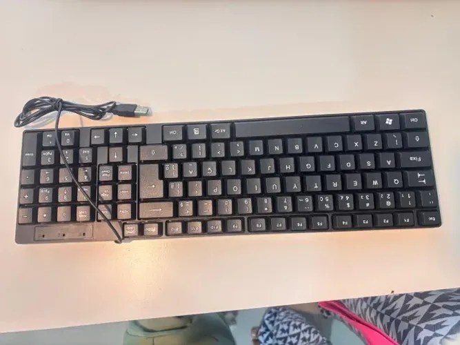 Teclado Básico Usb Abnt2 Preto Tc193bu Multilaser S/ Logo
