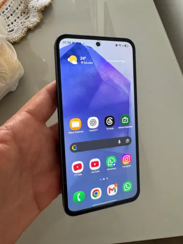A55 5g 8gb/256gb nota fiscal impecável