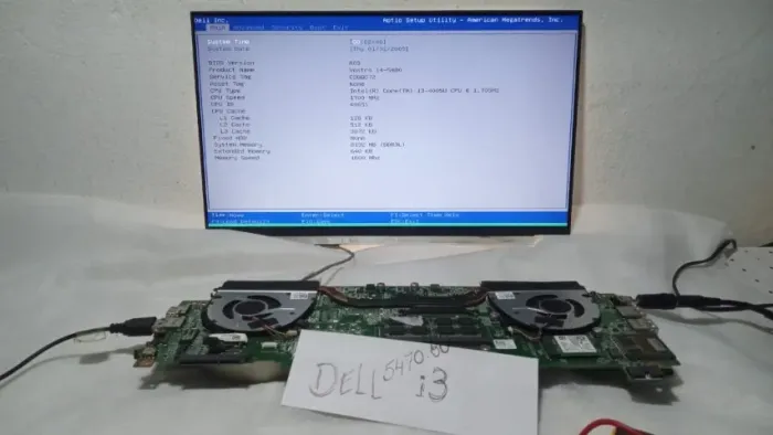 Placa Mae Notebook Dell i3 5470/80 Usada e Ok