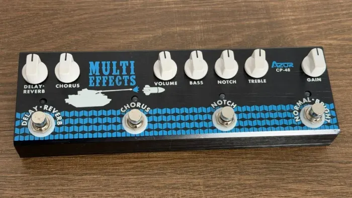 PEDAL PARA VIOLÃO AZOR CP-48 Acoustic Multi-Effects