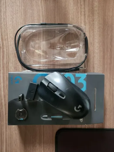 Mouse gamer sem fio, logitech g703