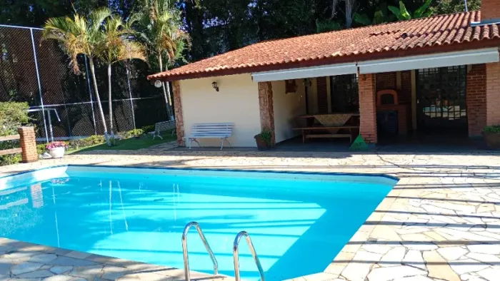 Chácara em condomínio fechado 100% plana segurança e lazer em um só lugar