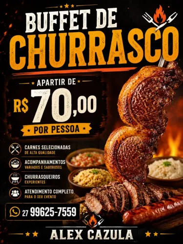 BUFFET DE CHURRASCO 