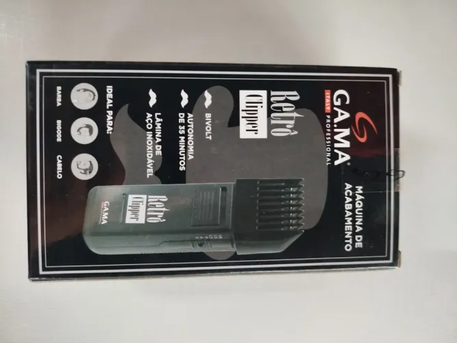 MÁQUINA DE CORTA CABELO PARA ACABAMENTO GA.MA