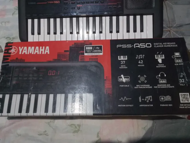 Teclado PSS-A50 novo da Yamaha 
