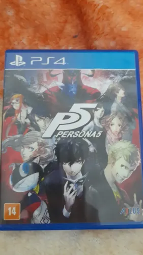Persona 5 PS4 Mídia Física Game Jogo CHAMAR NO WHATSAPP