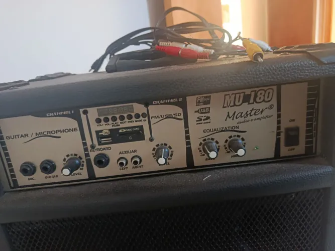 CAIXA DE SOM - MASTER MU 180