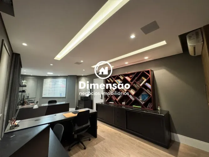 Sala comercial cobertura com duas vagas de garagem na Agronômica