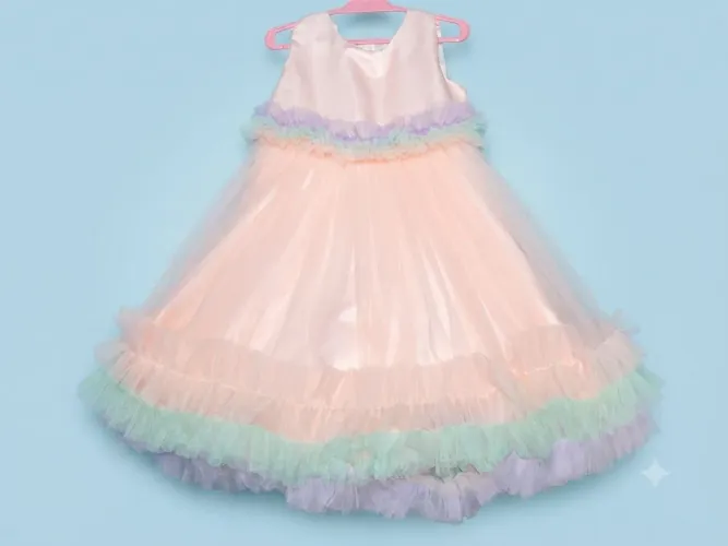 Vestido tule boneca