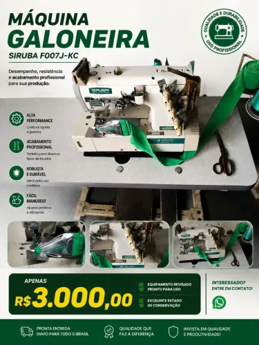 Máquina Galoneira