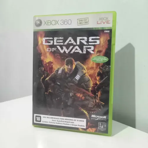 Gears of War 1 - Xbox 360 - Mídia Física Original, Funcionando
