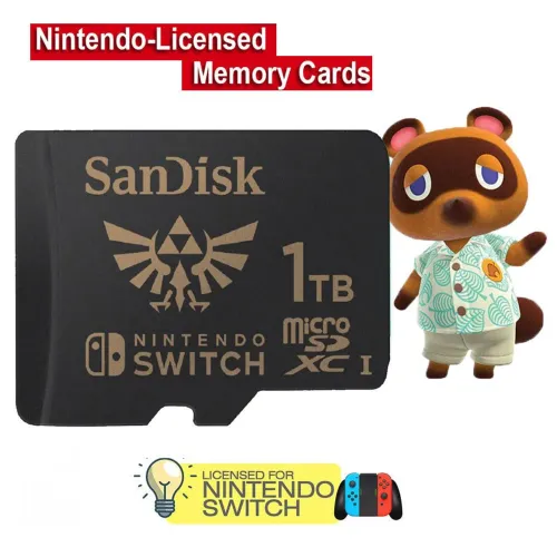 Cartão de Memória 1TB SanDisk Nintendo SWITCH