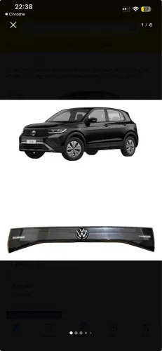 Lanterna traseira central original T - Cross