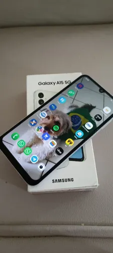Celular Samsung galaxy A155g, 256gb, completo