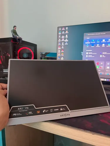 MONITOR PORTÁTIL PARA JOGOS ARZOPA 16,1 pog