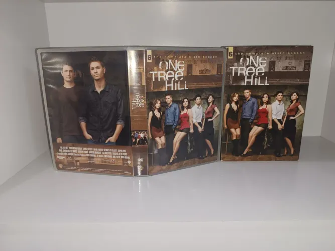 Série One Tree Hill 6 temporada completa em inglês 7 DVDs