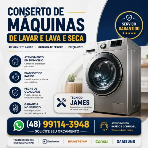 Técnico de Máquinas de Lavar 