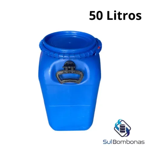 Bombona 50 Litros C/ tampa e Cinta