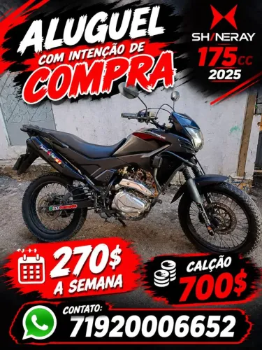 Aluguel promessa de compra Fan 160 e Shineray 175cc