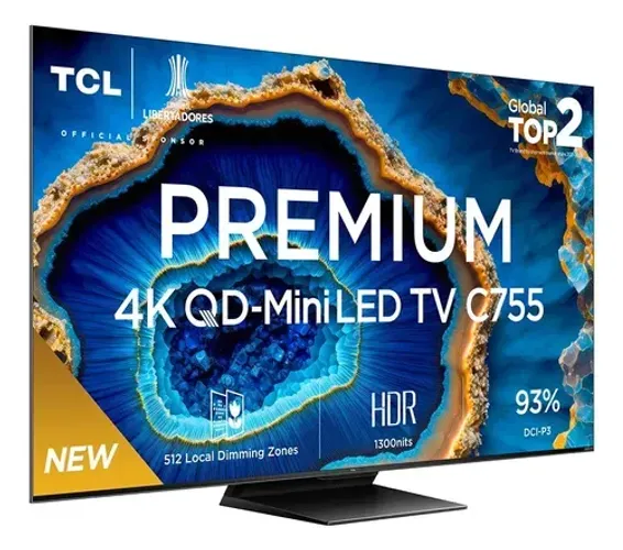 Tv tcl c755 75 polegadas NOVA