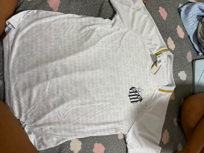 camisa oficial do Santos 