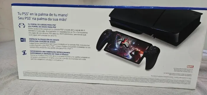 Reprodutor Remoto Portal Sony Para Console Ps5 Midnight Black