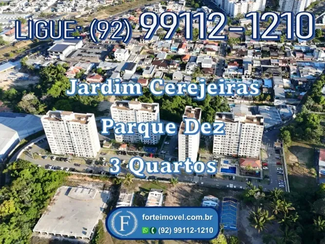 More no Parque Dez! Apartamento Andar Alto, Jardim das Cerejeiras
