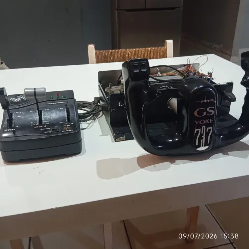 Manche e Throttle Gsprodutos Simulador com arduíno