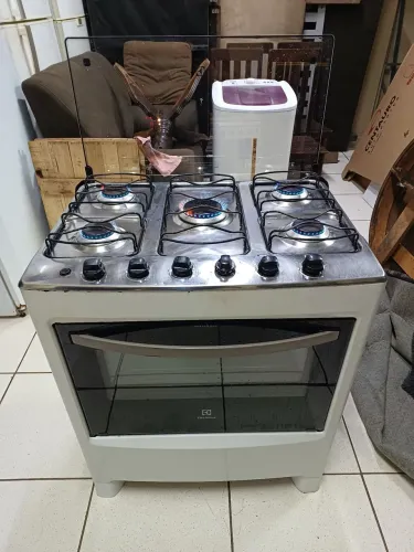 Fogão 5 bocas acendimento elétrico