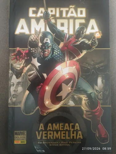 HQ quadrinhos Marvel Capitão América A Ameaça Vermelha