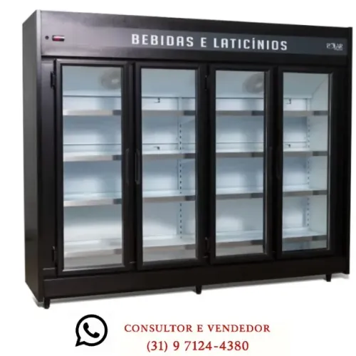 Refrigerador Expositor 4 Portas Polar 127-220v