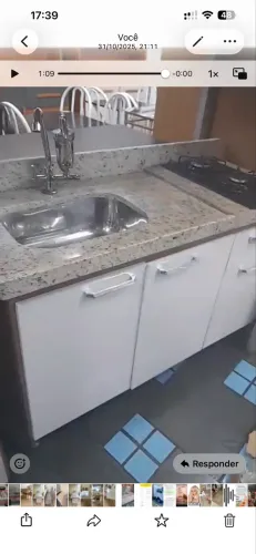 Armário de cozinha/fogao/pia