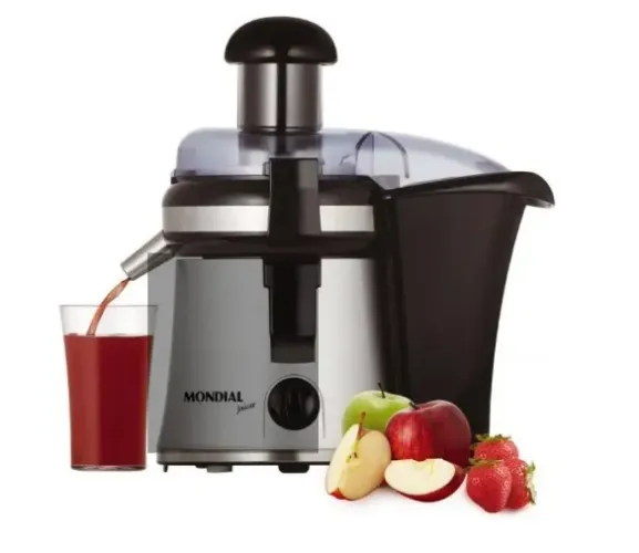 Centrífuga Mondial Juicer Espremedor de Frutas Potente Fácil de Limpar